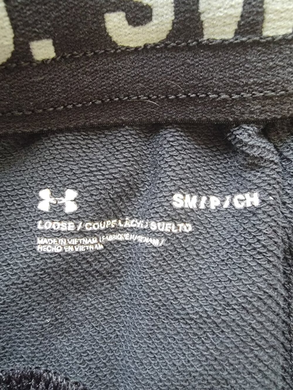 Under Armour Project Rock "Blood Sweat Respect" Terry Joggers MENS SIZE SMALL - Picture 12 of 14